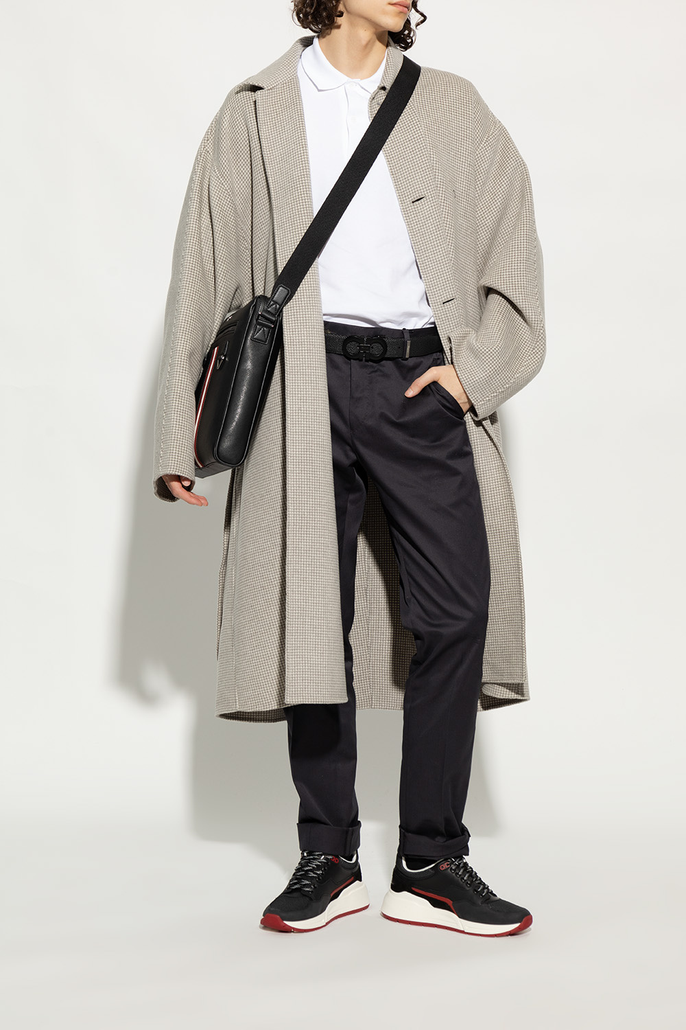 Salvatore Ferragamo Kid skin × knit JKT Salvatore Ferragamo Kid skin × knit JKT